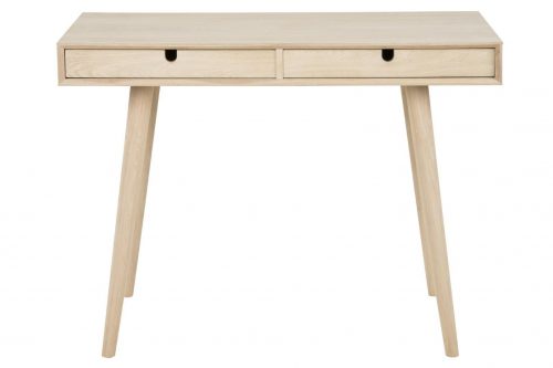 Drewniane biurko z szufladami century