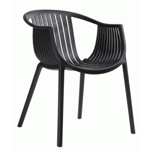 Krzesło ogrodowe korente – czarne