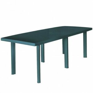Praktyczny stół ogrodowy imelda 3x – zielony