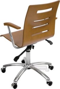 Krzesło irys obrotowy b wood lux