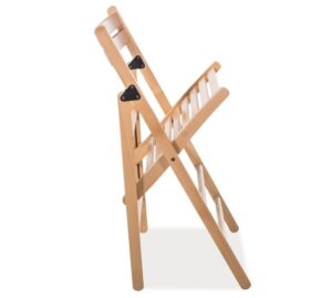 Drewniane krzesło składane smart ii