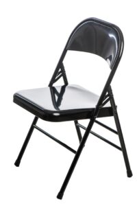Metalowe krzesło składane do domu i biura cotis