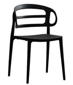 Krzesło z tworzywa bez podłokietników marcus