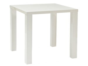 Biały stół dla czterech osób montego 80×80
