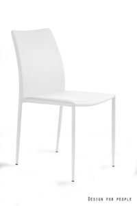 Krzesło design w całości tapicerowane tkaniną