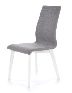 Krzesło do jadalni na drewnianych nogach focus biały