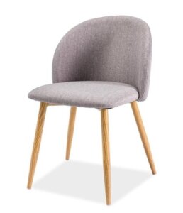 Wygodne krzesło tapicerowane erin
