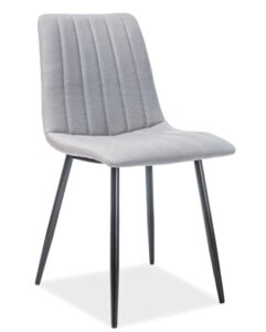 Krzesło bez podłokietników alan na metalowych nogach