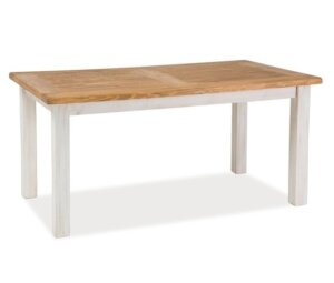 Nierozkładany stół z drewna poprad brąz miodowy / sosna patyna