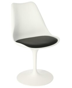 Designerskie krzesło na jednej nodze tulip basic