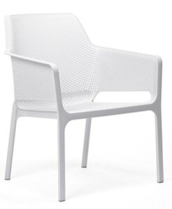 Komfortowe krzesło z polipropylenu net relax