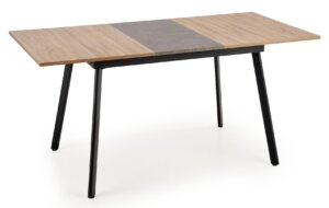 Rozkładany stół na czterech nogach w stylu loftowym albon
