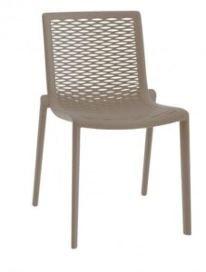 Krzesło kawiarniane bez podłokietników netkat