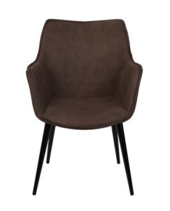 Komfortowe krzesło z ekoskóry yule