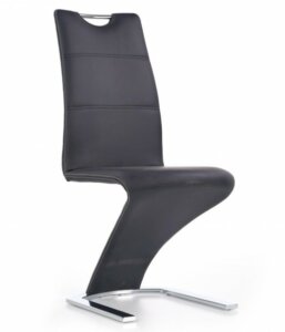 Krzesło z rączką na metalowych płozach k291