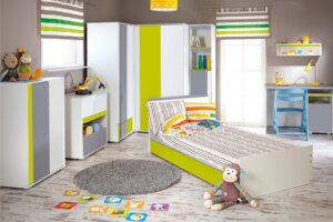 Komoda dziecięca z przewijakiem irene lime mini