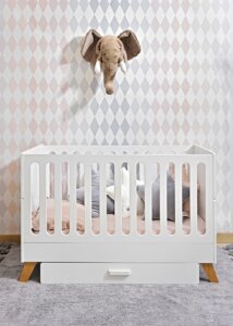 Łóżeczko dziecięce z funkcją tapczanika 60×120 hoppa