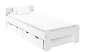 Łóżko z szufladami iverin 80×200 – 7 kolorów