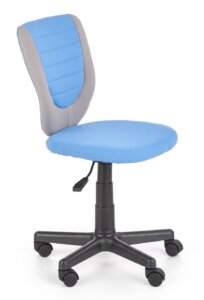 Tapicerowane krzesło obrotowe na kółkach toby