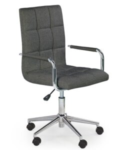 Pikowane krzesło biurowe tapicerowane tkaniną gonzo 3