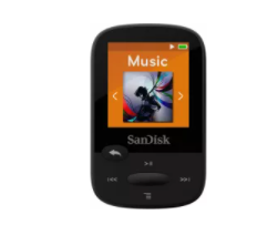 Odtwarzacz mp3 Sandisk 8GB czarny